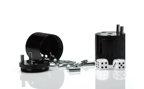 BestSaller e.K. BestSaller 3003 - Super Six Alu, schwarz