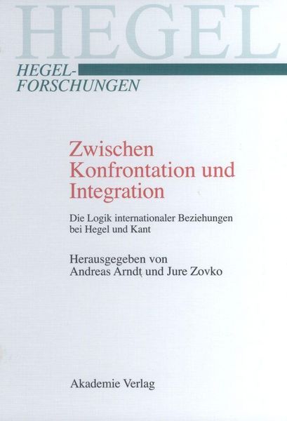 Produktbild: Zwischen Konfrontation und Integration