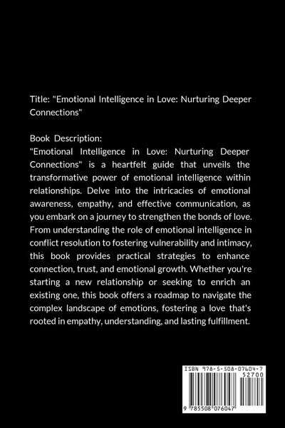 Produktbild: Emotional Intelligence in Love