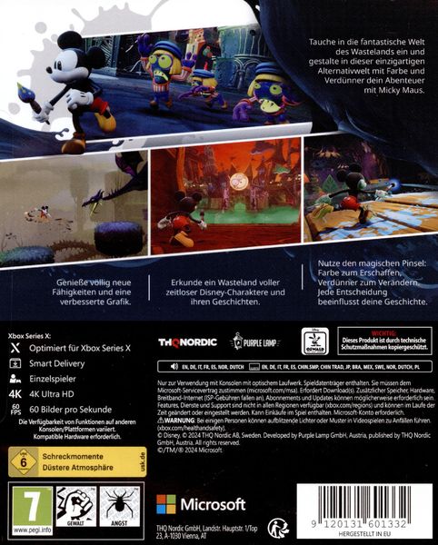 Produktbild: Disney Epic Mickey: Rebrushed