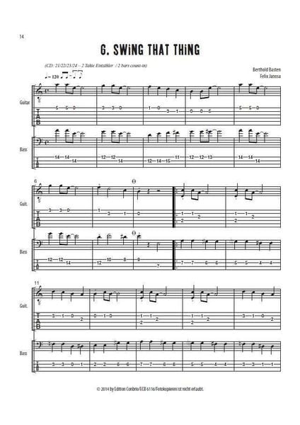 Produktbild: 10 Duos for Guitar & Electric Bass