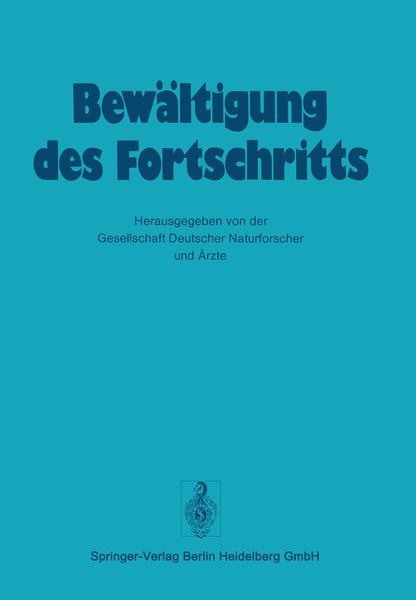 Produktbild: Bew&auml;ltigung Des Fortschritts