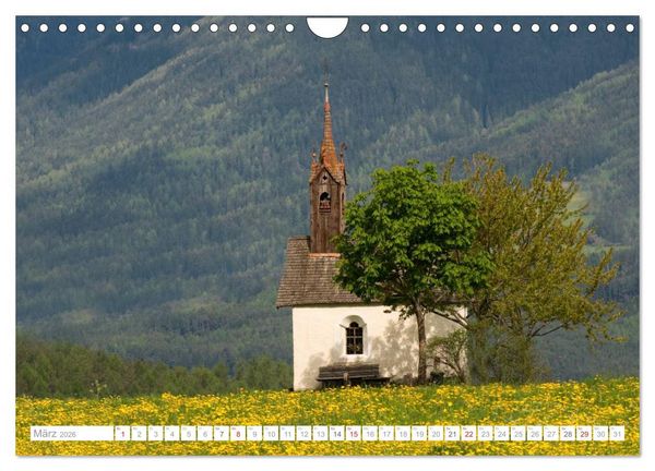 Produktbild: Bekannte und unbekannte Wanderziele in S&uuml;dtirol (Wandkalender 2026 DIN A4 quer), CALVENDO Monatskalender