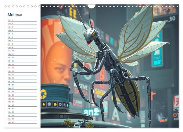 Produktbild: Roboter im Einsatz - Digitale Vernetzung und die Zukunft der Arbeit (Wandkalender 2026 DIN A3 quer), CALVENDO Monatskalender