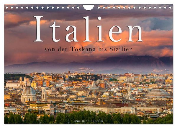 Produktbild: Italien von der Toskana nach Sizilien (Wandkalender 2026 DIN A4 quer), CALVENDO Monatskalender