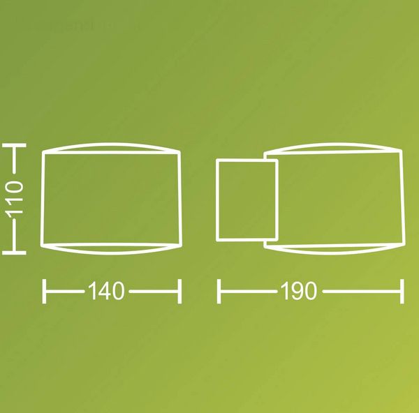 Produktbild: Philips LED Otis 929004141001 LED-Au&szlig;enwandleuchte LED 4.3W Edelstahl