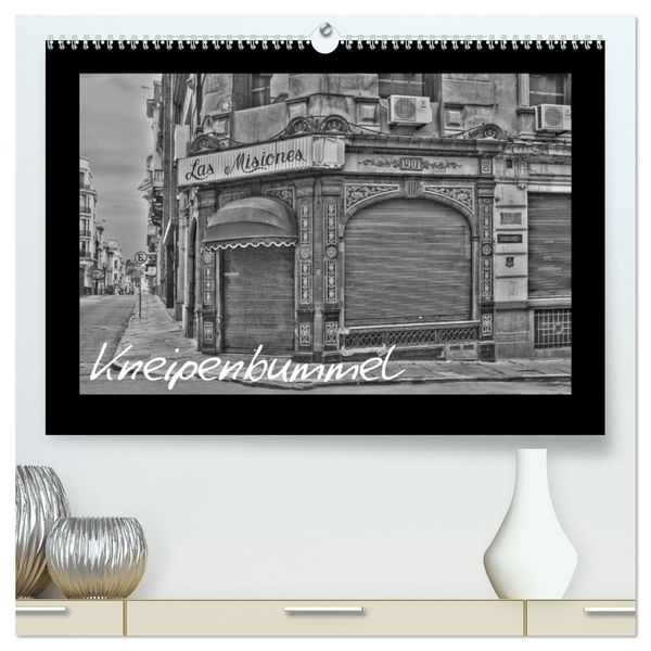 Produktbild: Kneipenbummel (hochwertiger Premium Wandkalender 2027 DIN A2 quer), Kunstdruck in Hochglanz