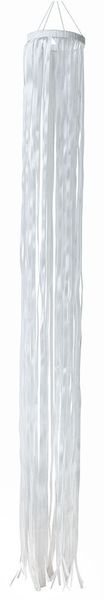 Produktbild: Feenwindspiel Feng Shui "White" rund gro&szlig; 10x110 cm