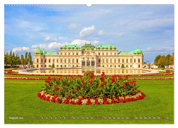 Produktbild: Herzlich willkommen in Wien (Wandkalender 2026 DIN A2 quer), CALVENDO Monatskalender