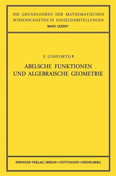 Produktbild: Abelsche Funktionen und Algebraische Geometrie