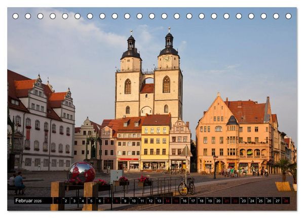 Produktbild: Ostdeutschand - die neuen Bundesl&auml;nder (Tischkalender 2026 DIN A5 quer), CALVENDO Monatskalender