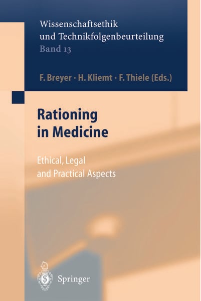 Produktbild: Rationing in Medicine