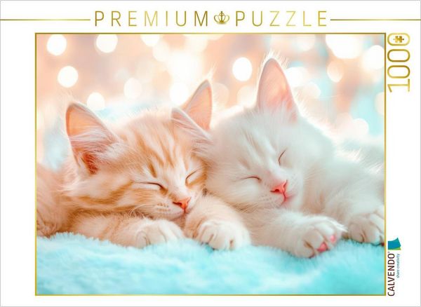 CALVENDO Puzzle Katzenkinder | 1000 Teile Lege-Größe 64x48cm Foto-Puzzle für glückliche Stunden