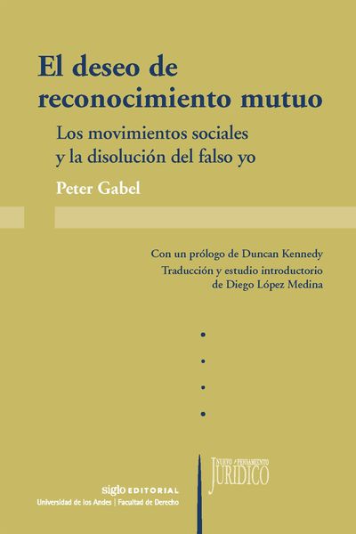 Produktbild: El deseo de reconocimiento mutuo