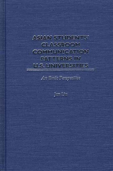 Produktbild: Asian Students' Classroom Communication Patterns in U.S. Universities