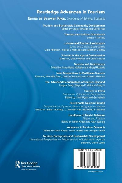 Produktbild: Tourism Enterprises and Sustainable Development