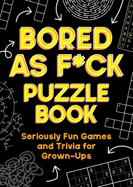 Produktbild: Bored As F*ck Puzzle Book
