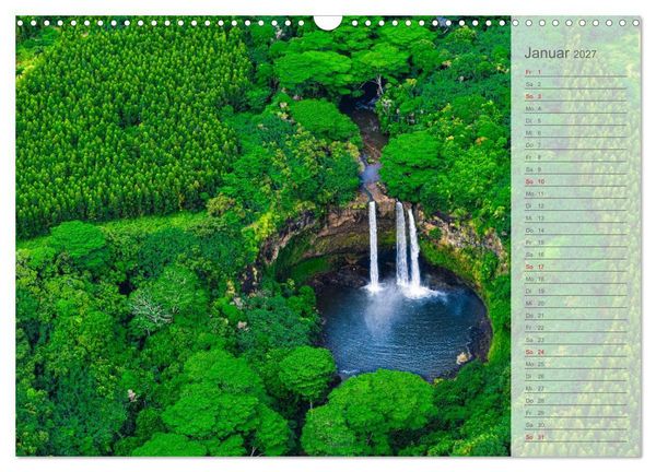 Produktbild: Malerisches Hawaii (Wandkalender 2027 DIN A3 quer), CALVENDO Monatskalender