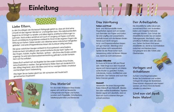 Produktbild: Montessori Malen f&uuml;r kleine H&auml;nde | Ab 2 Jahren