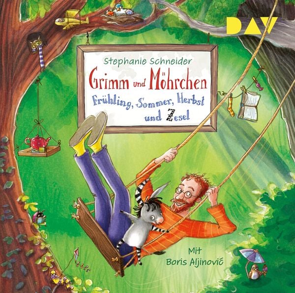 Grimm und Möhrchen – Teil 2: Frühling, Sommer, Herbst und Zesel - Stephanie Schneider, CD, 9783742423016