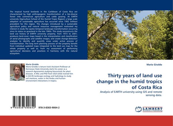 Produktbild: Thirty years of land use change in the humid tropics of Costa Rica