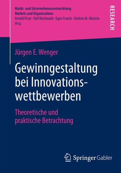 Produktbild: Gewinngestaltung bei Innovationswettbewerben