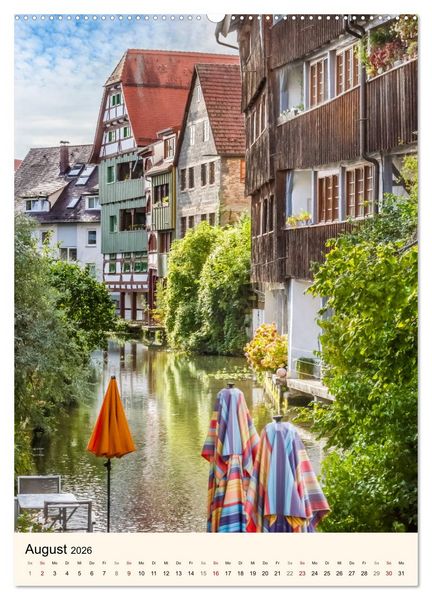 Produktbild: ULM Sehenswerte Orte (Wandkalender 2026 DIN A2 hoch), CALVENDO Monatskalender