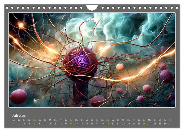 Produktbild: Energiefantasien (Wandkalender 2026 DIN A4 quer), CALVENDO Monatskalender