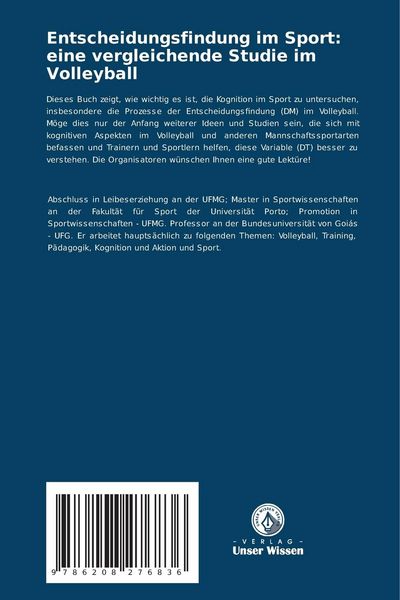 Produktbild: Entscheidungsfindung im Sport: eine vergleichende Studie im Volleyball