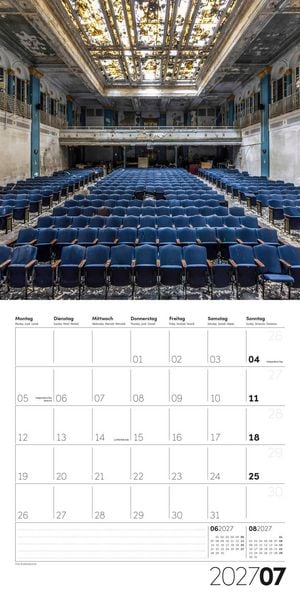 Produktbild: Die Farbe Blau Kalender 2027 - 30x30 - Art12