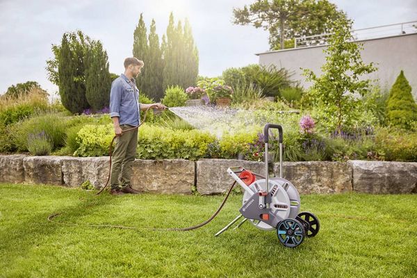Produktbild: GARDENA 18541-20 CleverRoll M Metall Schlauchwagen 1 St. Silber