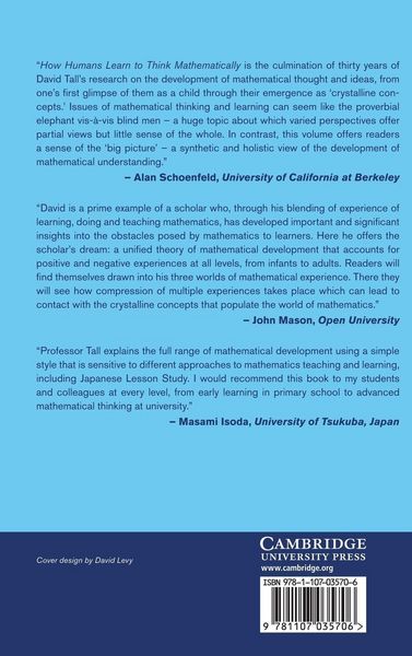 Produktbild: How Humans Learn to Think Mathematically