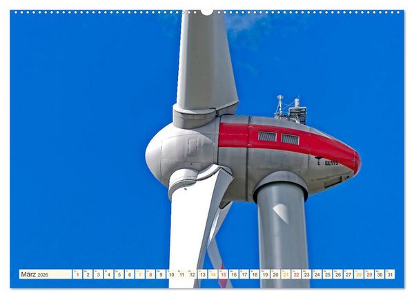 Produktbild: Windrad - Fluch und Segen (hochwertiger Premium Wandkalender 2026 DIN A2 quer), Kunstdruck in Hochglanz