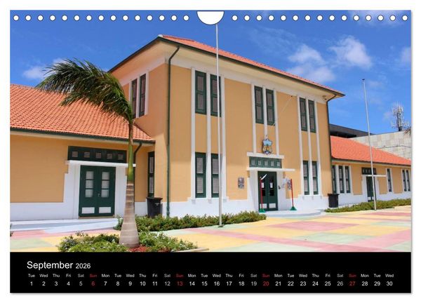 Produktbild: Monuments of Aruba 2026 (Wall Calendar 2026 DIN A4 landscape), CALVENDO 12 Month Wall Calendar