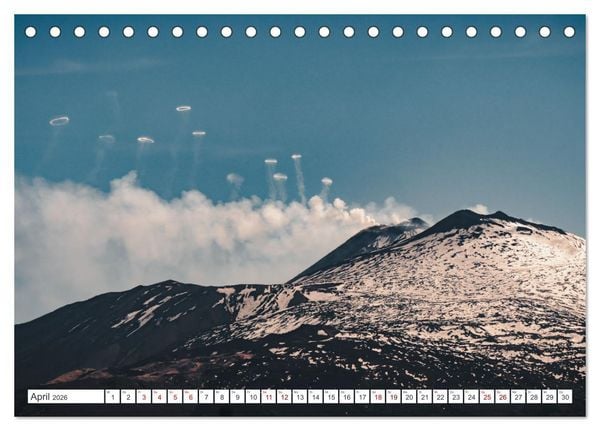 Produktbild: &Auml;tna - Europas h&ouml;chster Vulkan (Tischkalender 2026 DIN A5 quer), CALVENDO Monatskalender