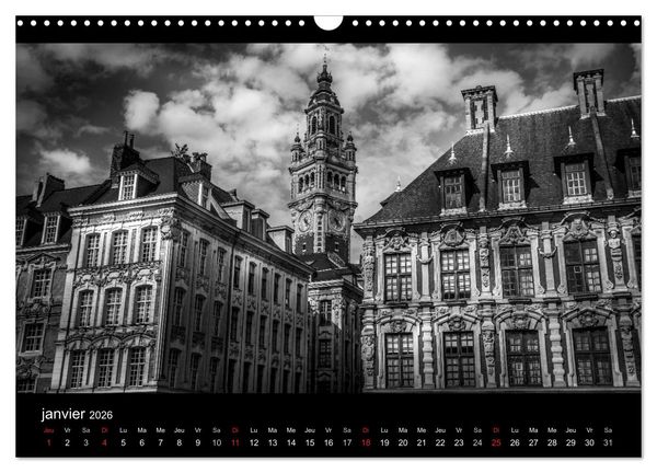 Produktbild: Le Vieux Lille (Calendrier mural 2026 DIN A3 vertical), CALVENDO calendrier mensuel