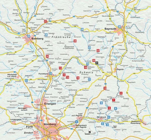 Produktbild: Wanderungen f&uuml;r Senioren Fr&auml;nkische Schweiz