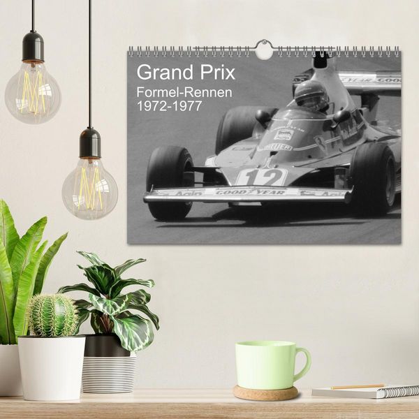 Produktbild: Grand Prix - Formel-Rennen 1972-1977 (Wandkalender 2026 DIN A4 quer), CALVENDO Monatskalender