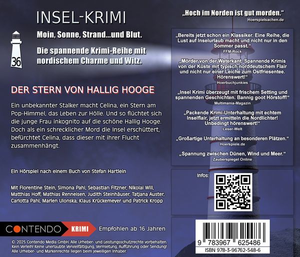 Produktbild: Insel-Krimi 36: Der Stern von Hallig Hooge