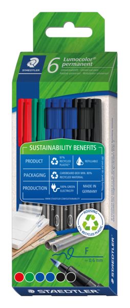 Produktbild: STAEDTLER Feinschreiber Lumocolor&reg; permanent pen 318 Permanent-Universals F