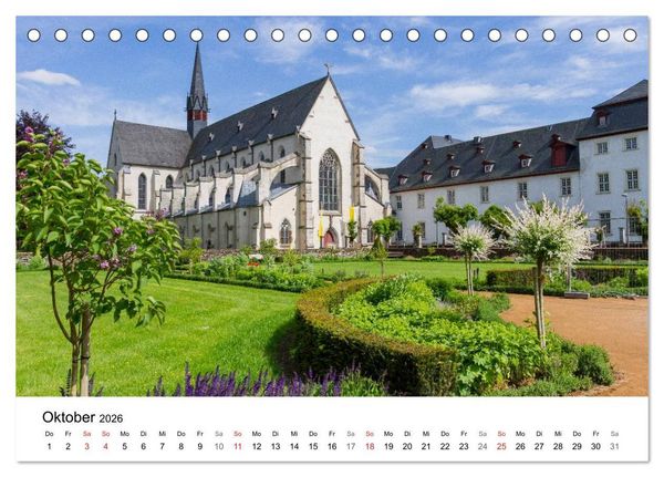 Produktbild: Der Westerwald (Tischkalender 2026 DIN A5 quer), CALVENDO Monatskalender