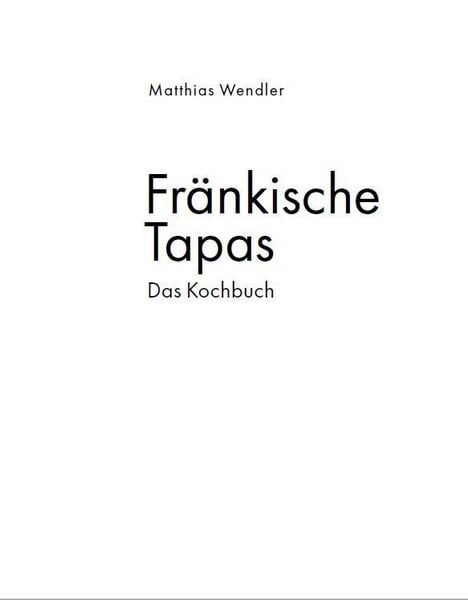 Produktbild: Fr&auml;nkische Tapas