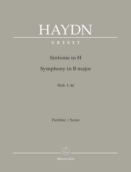Haydn, J: Sinfonie in H Hob. I:46