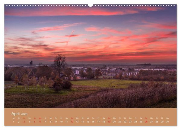 Produktbild: Kronsberg Hannover (hochwertiger Premium Wandkalender 2026 DIN A2 quer), Kunstdruck in Hochglanz