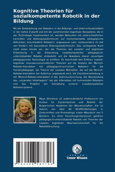Produktbild: Kognitive Theorien f&uuml;r sozialkompetente Robotik in der Bildung