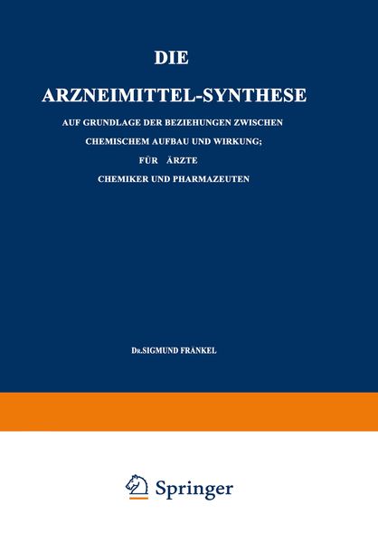 Produktbild: Die Arzneimittel-Synthese