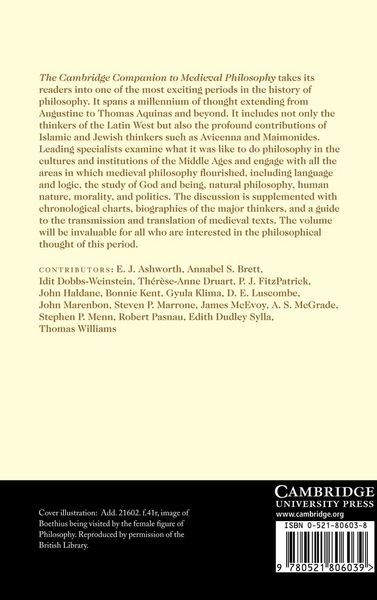 Produktbild: The Cambridge Companion to Medieval Philosophy