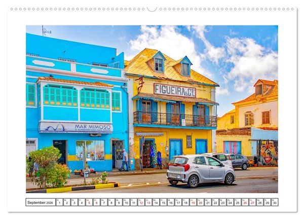 Produktbild: Mindelo - malerisches Reiseziel (Wandkalender 2026 DIN A2 quer), CALVENDO Monatskalender