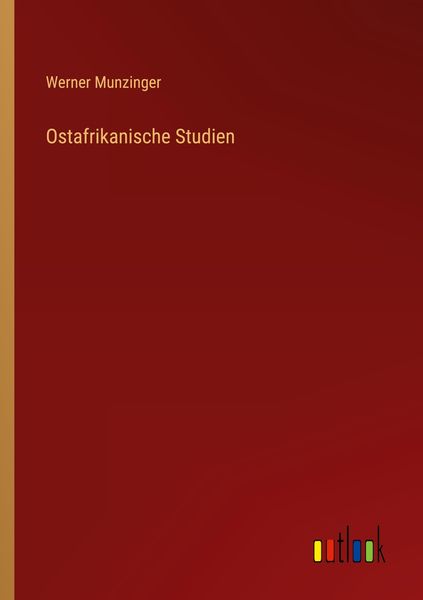 Produktbild: Ostafrikanische Studien