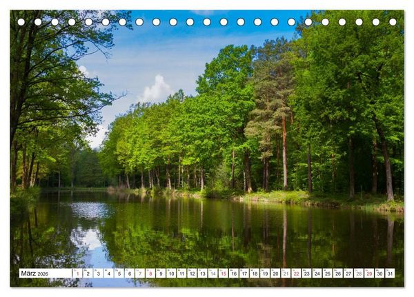 Produktbild: Bad Bergzaberner Land (Tischkalender 2026 DIN A5 quer), CALVENDO Monatskalender